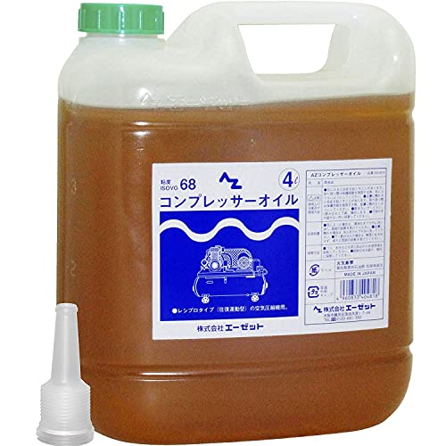 Amazon | AZ(エーゼット) コンプレッサーオイル 4L [ISO VG68] 新容器