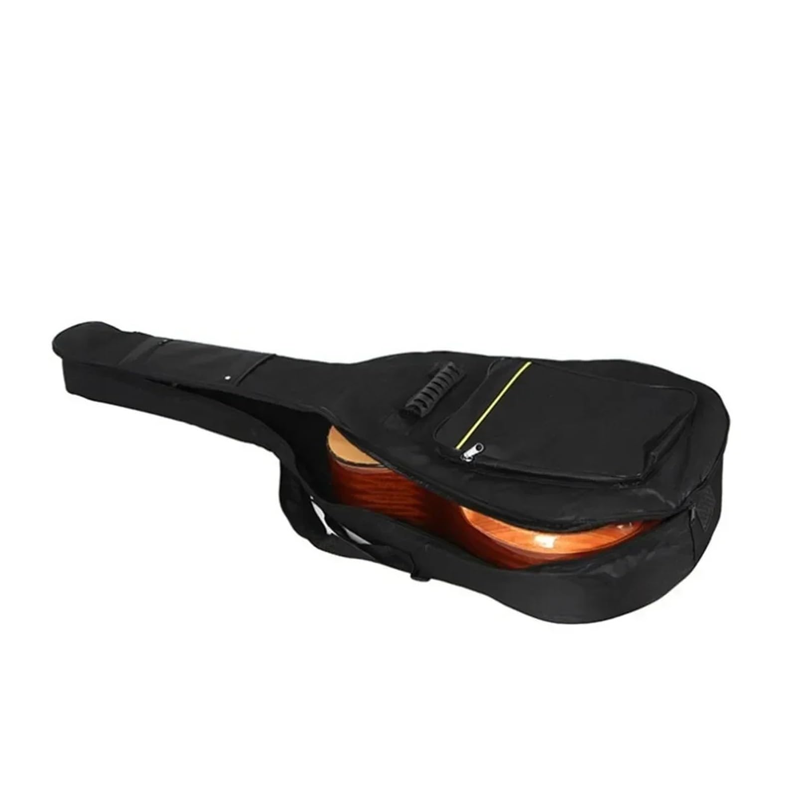 Bolsa Universal para Guitarra Estuche Impermeable for Guitarra, Doble Correa, Acolchado, Negro, Mochila for el Hombro, for Instrumentos clásicos