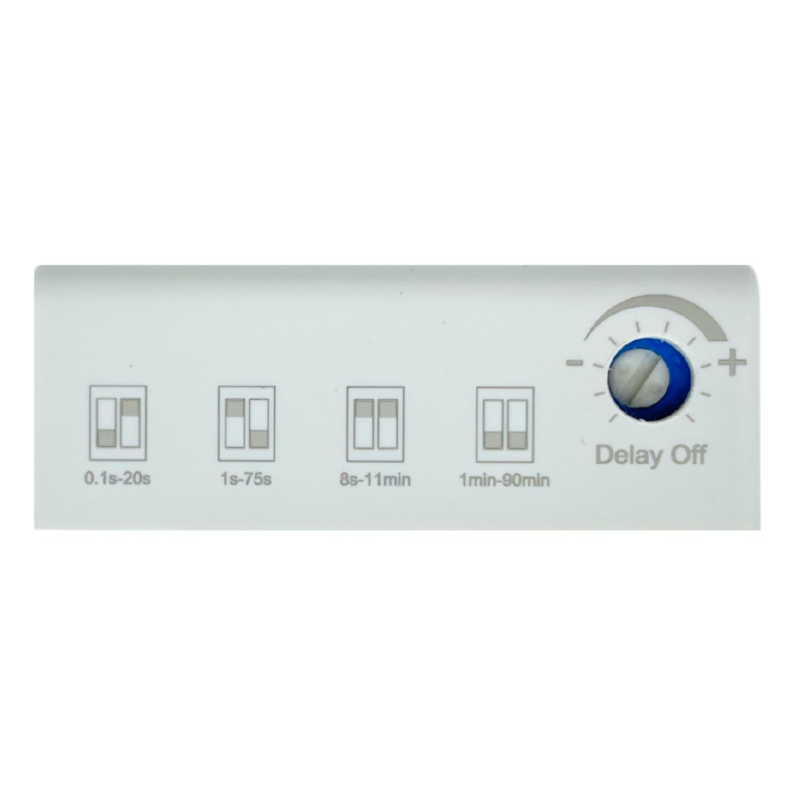 AirTech-UK Electronic Delay-off and Delay-on Timer Module Switch Fan and Light, White - Image 4