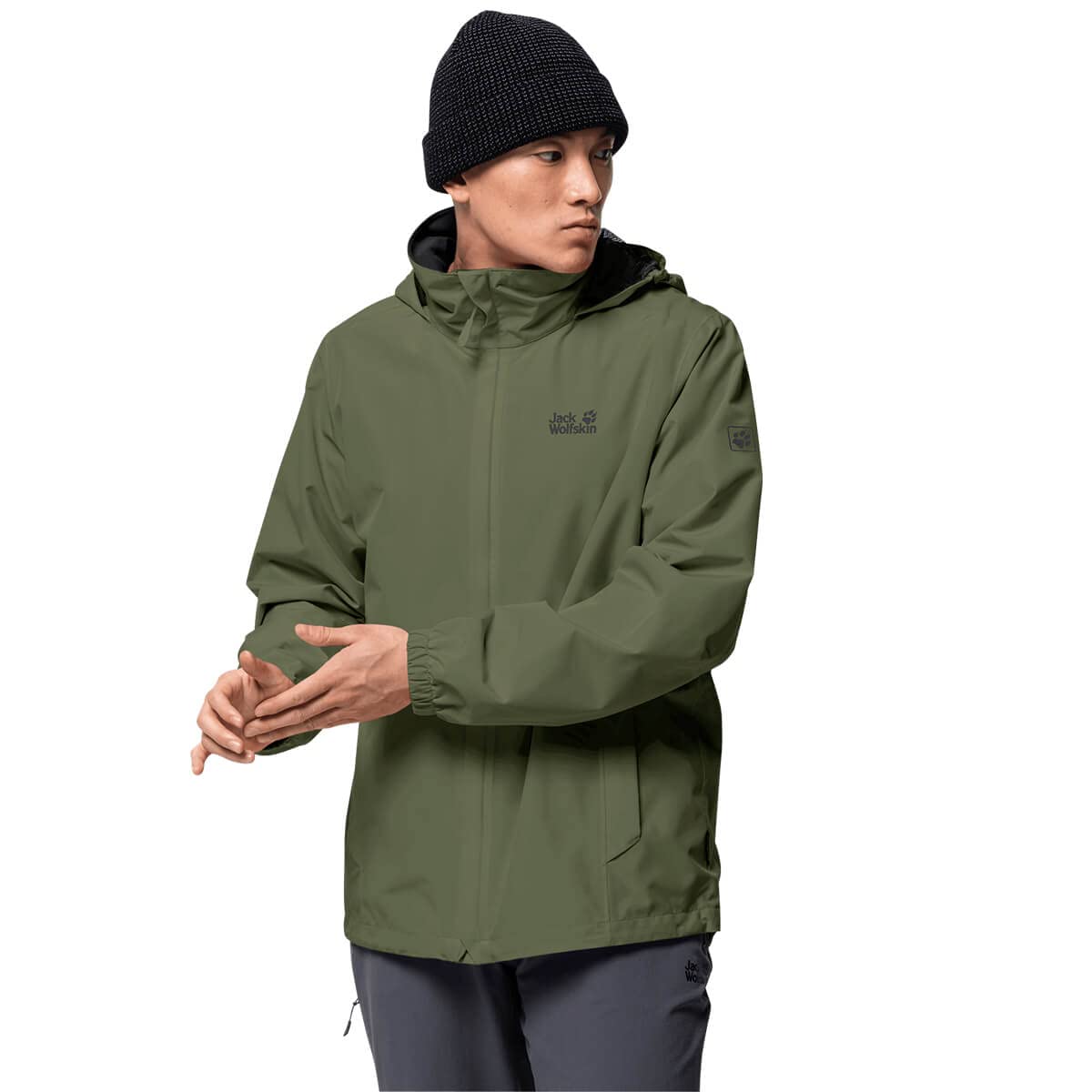 Jack Wolfskin Męska kurtka hardshellowa Mężczyźni Stormy Point Jacket M (1 w zestawie)