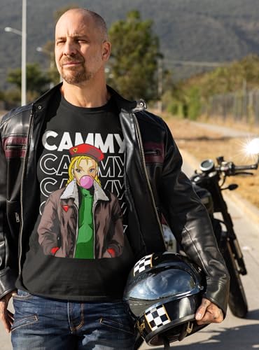 SF Classic Cammy Retro Arcade Gaming Vintage Gamer Tee Shirt T-Shirt4