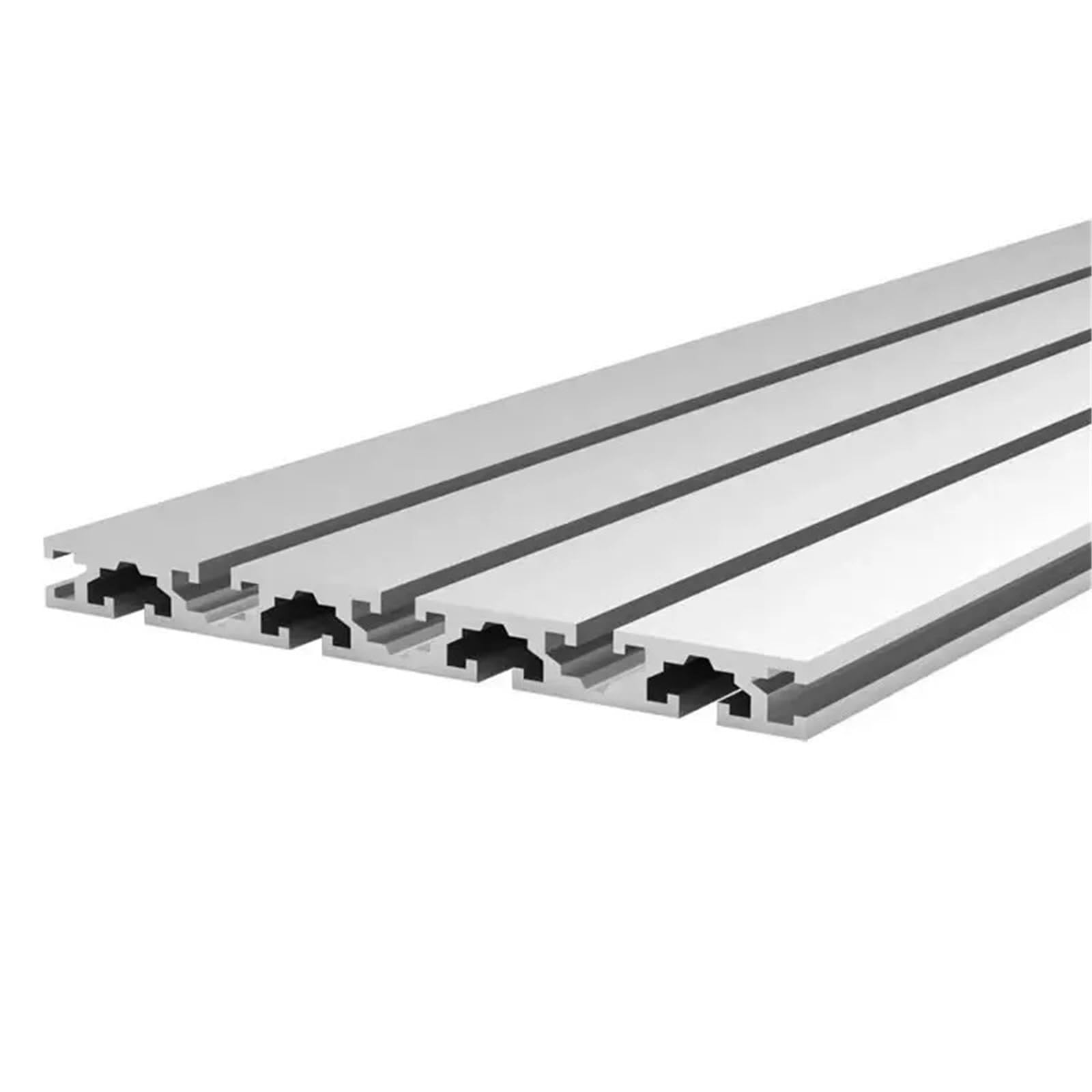 GTPBAO 15180 Profilo in alluminio estruso con scanalatura a T, sezione 15x180 mm, telaio lineare piano anodizzato argento for telai di macchinari Binario estruso(150mm long)