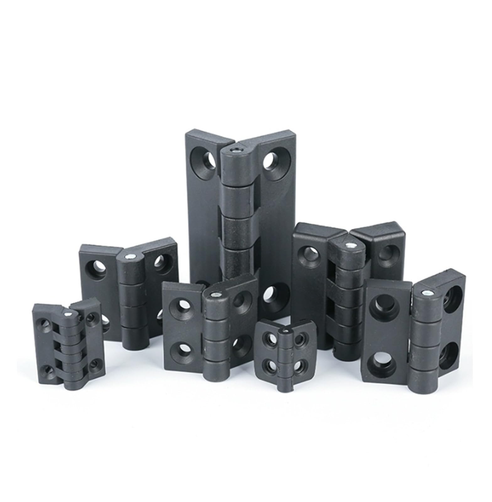 Vsitikvs 57X46x8 Plastic Nylon Hinge Electrical Cabinet Aluminum Profile 1Pcs