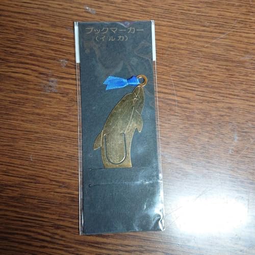 イルカ ブックマーカー 金色 八景島シーパラダイスのサムネイル