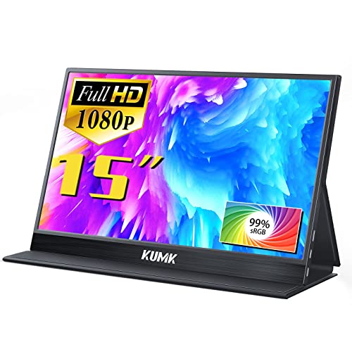 Amazon.co.jp: モバイルモニター KUMKモバイルディスプレイ 15インチ
