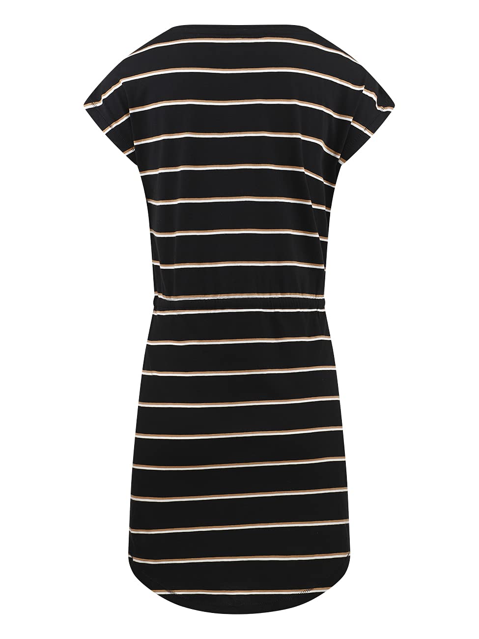 ONLY Damen Sommer Mini Kleid onlMAY S/S Dress 2er Pack Grösse XS S M L XL XXL Gestreift Schwarz 100% Baumwolle