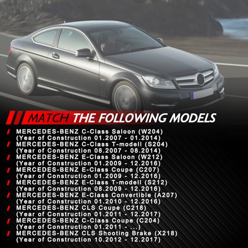 Merautop SJ Turboschlauch Ladeluftschlauch Ersatz für C-Klasse C204 S204 W204 CLS C218 X218 E-Klasse A207 C207 S212 W212 Autozubehör Teil# 2045281482 2125280682