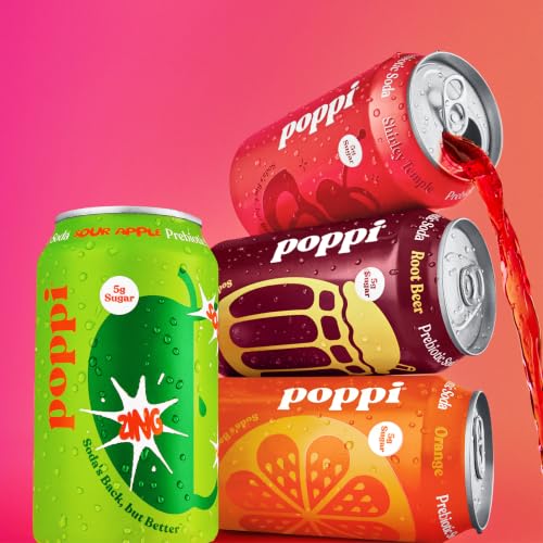 Poppi Prebiotic Soda Fall for Flavor 12 Oz 12 Pack - image 2