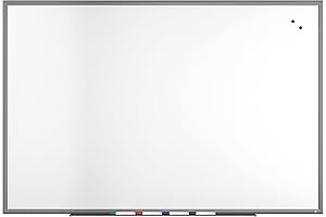 TRU RED Magnetic Porcelain 6'x4' Dry Erase Board