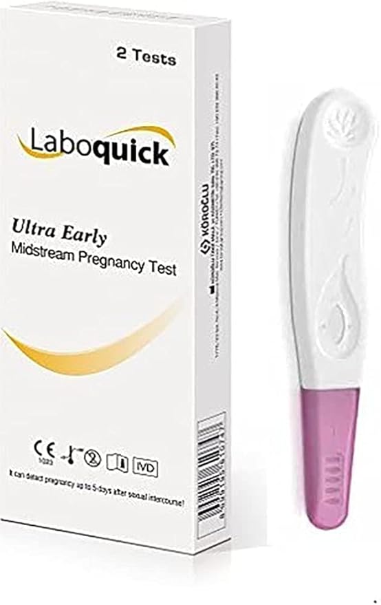 2 x Laboquick Ultra Early Midstream Pregnancy Test Pregnancy Test