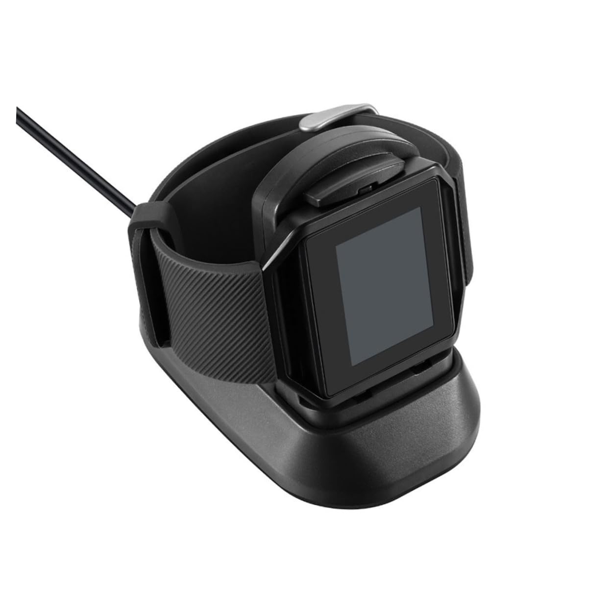 jojofuny 3pezzi Caricatore Per Smartwatch Blaze Base Di Ricarica Usb Compatta e Leggera Con Protezione Sicura Per Fitness Tracker