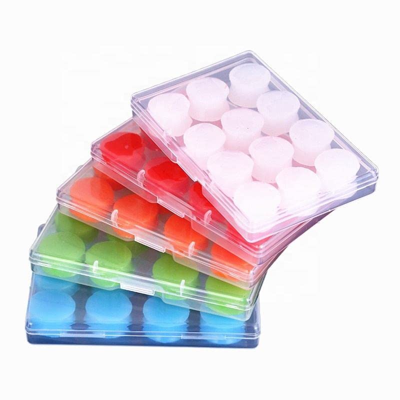 Soft Silicone Sound Reducing For Study Meditation Loud Events Swim Water Proof Reusable Earplugs Active Aloe Noise Cancelling for Sleeping, Snoring, Swimming, Concerts(30 Pair Multicolor)-image-27