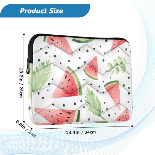 Funda para portátil 13-14 pulgadas Watermelon Watercolor protectora miniatura 3