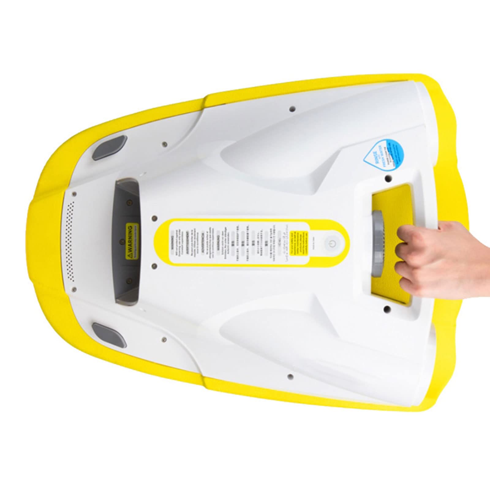 PEIXEN Scooter d'Acqua Portatile, Scooter Elettrico per Immersione Subacquea, Booster di Nuoto con Batteria per Piscina per Sport Acquatici E Immersioni Snorkeling E Avventura Marina Yellow