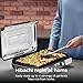 Ninja Sizzle Pro XL 20-Inch Indoor Griddle + Grill, Detachable Ventilated Lid, Grease Control, Ceramic Nonstick Plates, Even Edge Cooking, Extra Large Capacity, Versatile, Silver, GX101