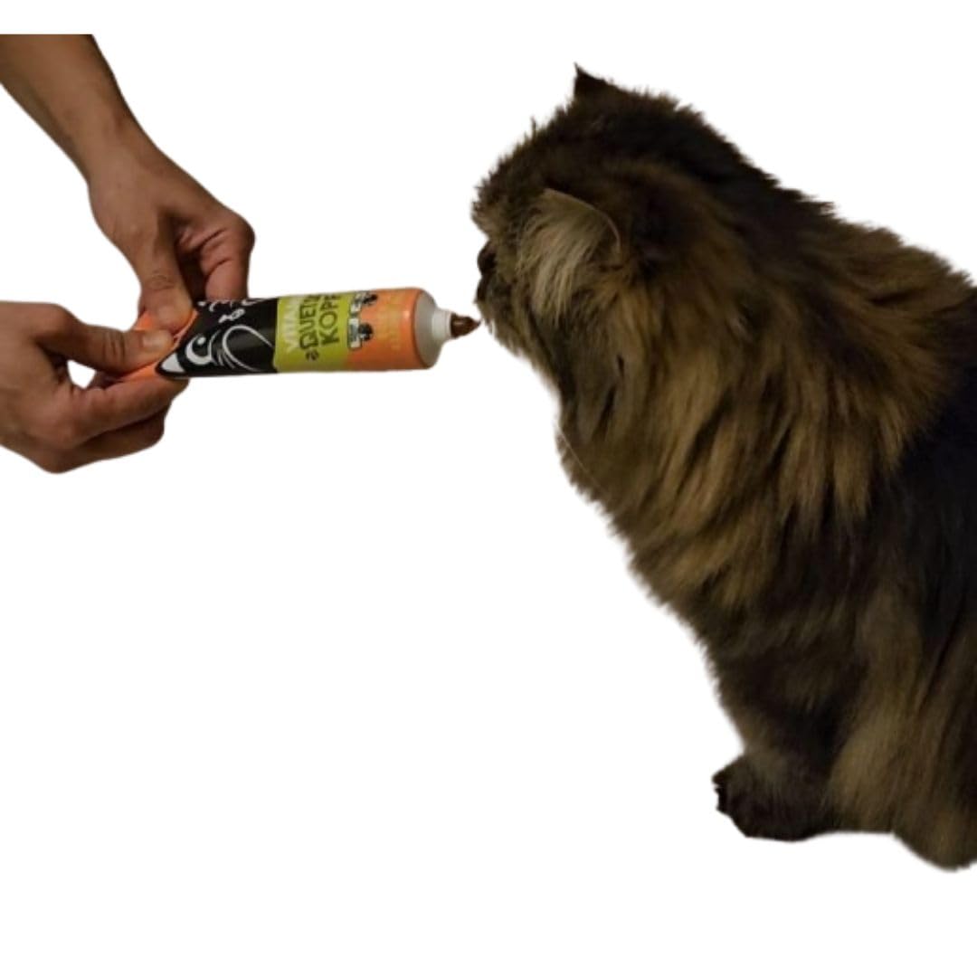 ANIMALUJOS Malta en Tubo para Gatos Lucky Lou, 100 g, Vitamínica y Antibolitas de Pelo, Fácil de Usar para Gatos de Todas Las Edades - Lucky LOU