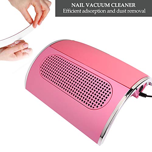40W Starkstrom-Nagelstaubsammler Nail Art Staubabsauger Staubsauger mit 3 Ventilatoren mit 2 Staubsammelbeutel für… – Bild 6