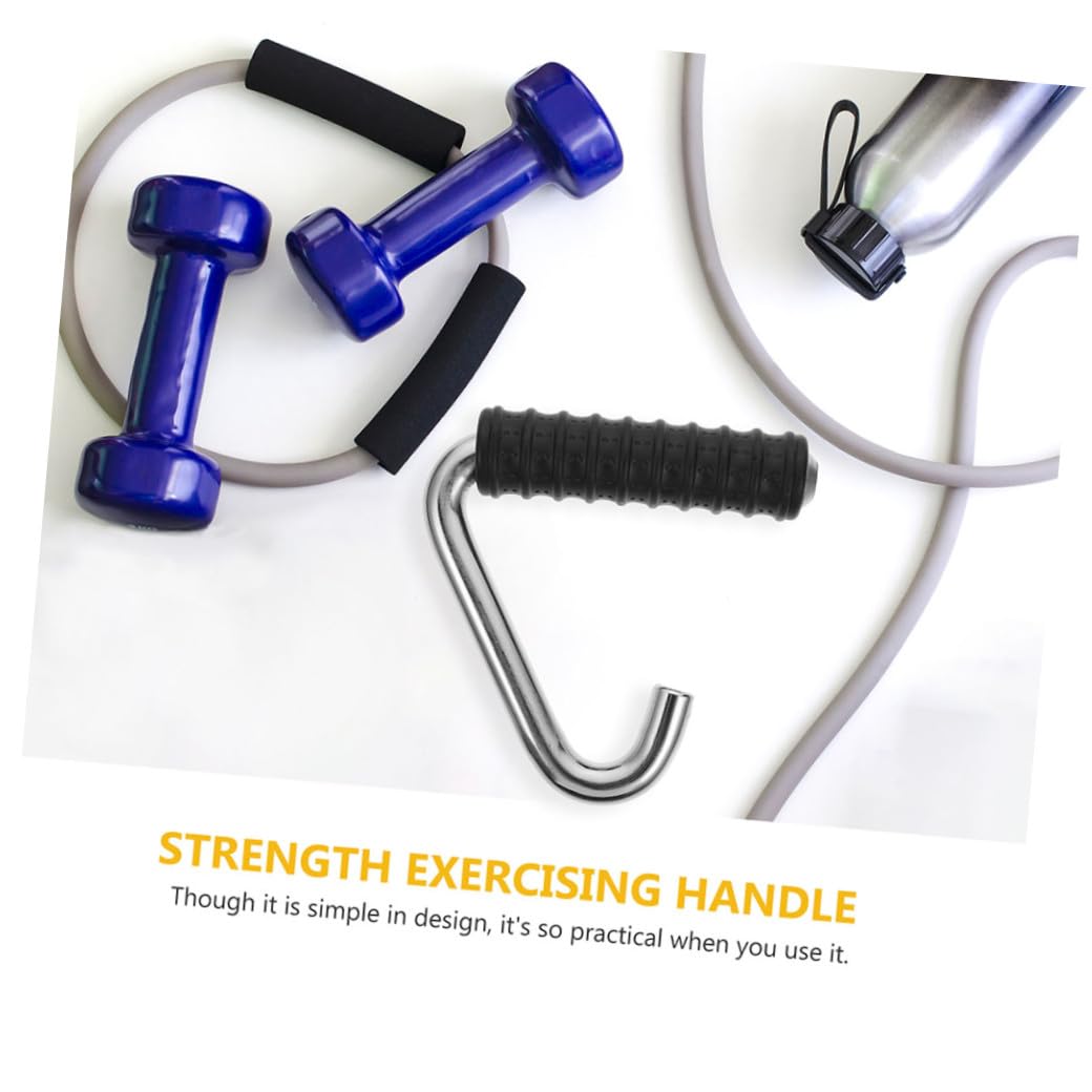Abaodam Teiliges Fitness Zugstangen Griffe Ergonomische Tragbare Handgriffe Für Widerstandsbänder Für Krafttraining Und Oberkörper Workout
