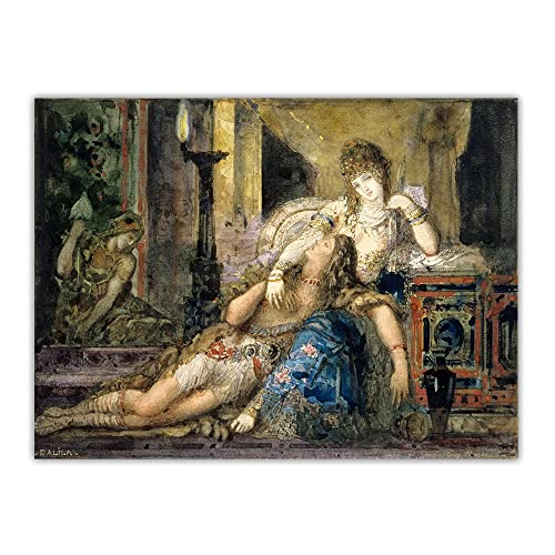 Kit peinture diamant 5D Gustave Moreau Samson et Delilah pour adultes et enfants