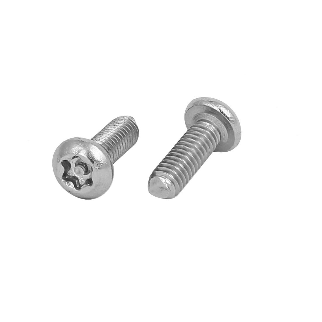 25 Vis Torx Sécurité M4 X 12mm Acier Inoxydable 304 - Tête Cylindrique, Lot Neuf