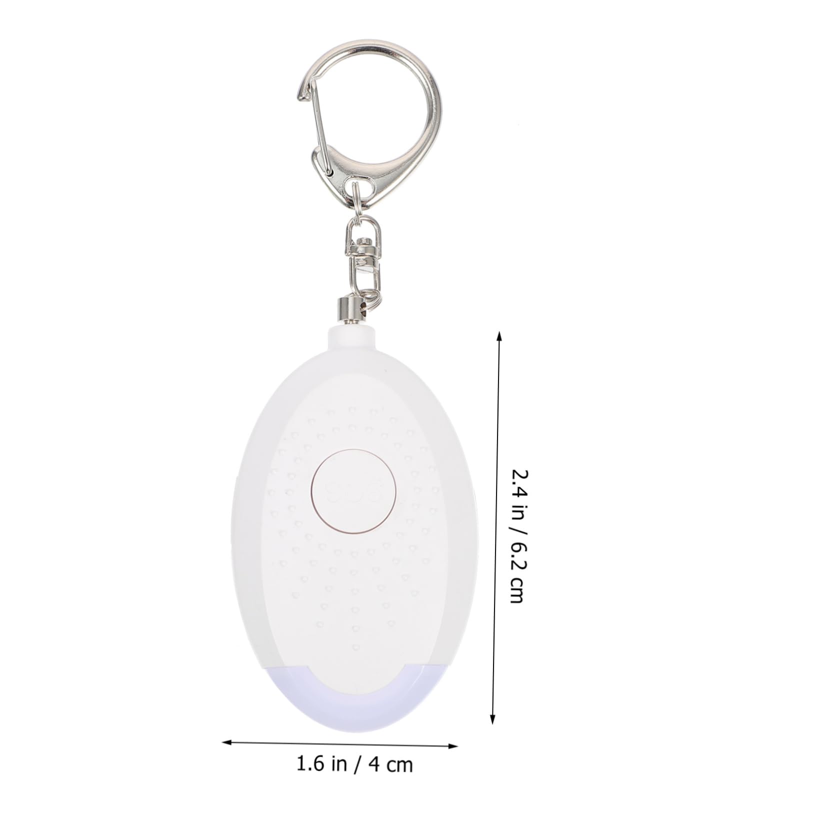 OSALADI 3piezas Alarma Personal De Seguridad para Mujeres con Luz Led Dispositivo De Emergencia Recargable para Protección De Mayores para Correr y Uso Nocturno