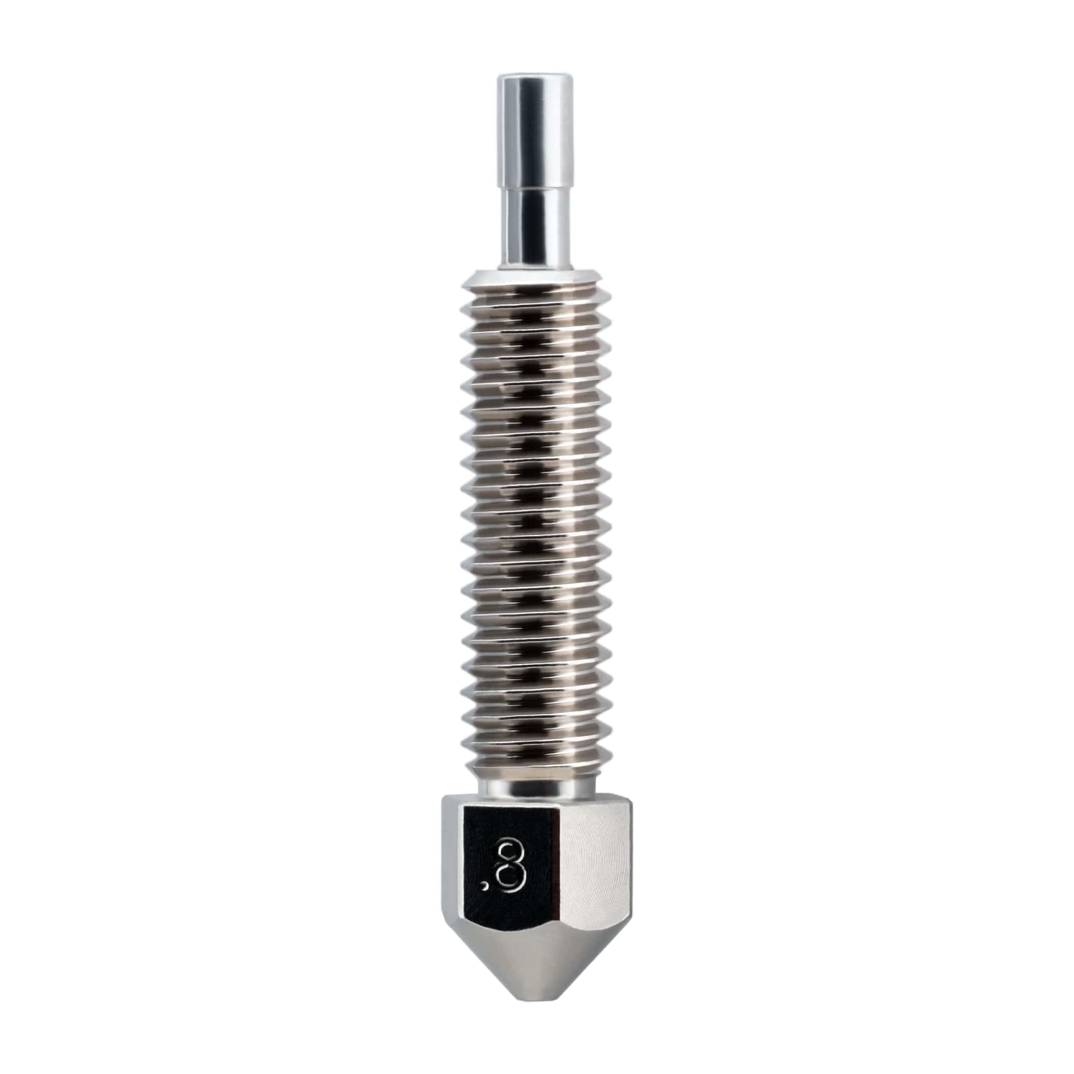Micro Swiss Brass Plated Wear Resistant Nozzle for FlowTech™ Hotend - 0,8 mm