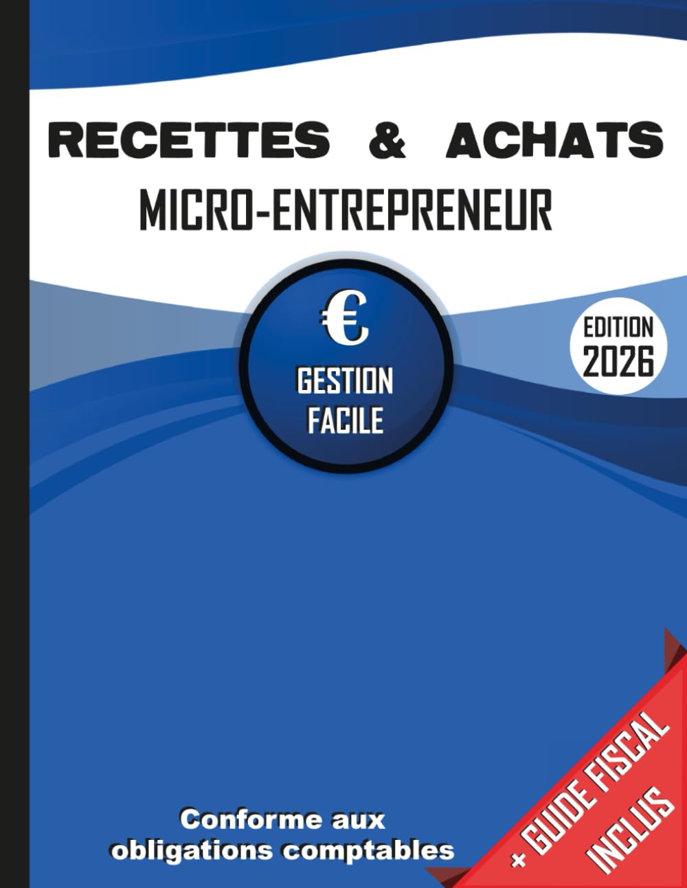 Journal folioté 38 lignes EXACOMPTA registre piqûre 80 pages - 2