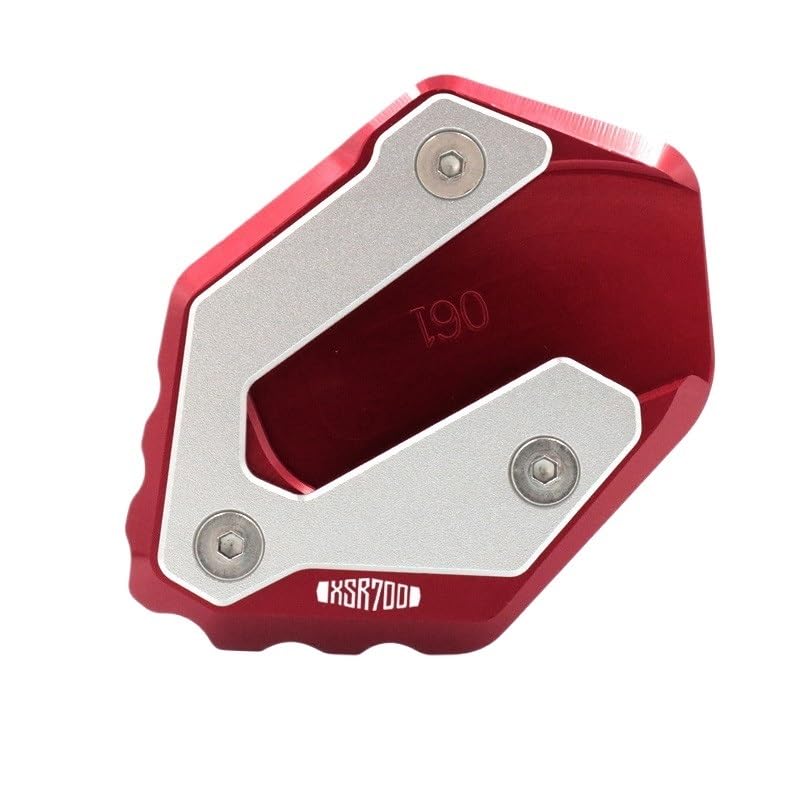Extension de béquille latérale MT07 en aluminium CNC anodisé