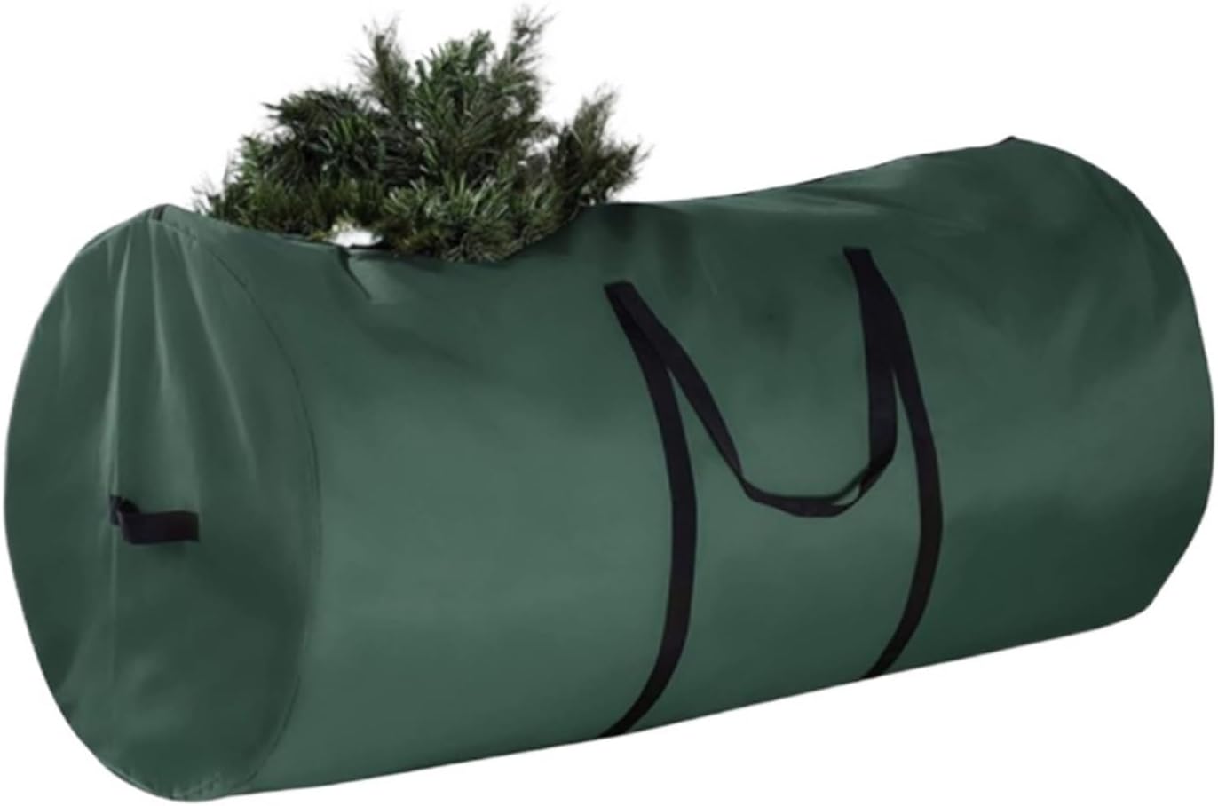 QUQUQ Artificial Xmas Tree Bag Christmas Tree Storage Bag Oxford Fabric Made with Double Zipper Tote Bag Christmas Tree Organizer(Green)