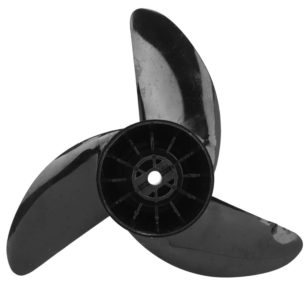 01 02 015 Plastic Propeller, Three-Blade Propeller Simple with Nut Spacer Plug for Electric Thruster