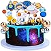 43 Pezzi Decorazioni Per Torta Astronauta, Decorazioni Per Cupcake Astronauta, Topper per Cupcake Spaziali, Spazio Esterno Astronave Festa Di Compleanno, per Feste, Compleanni, Baby Shower