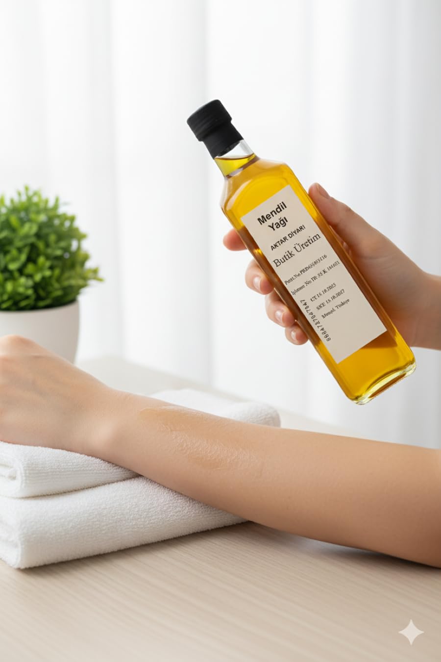 Aktar Diyarı Mendil Ağacı Yağı 1000 ML -, BTY-ADY43353