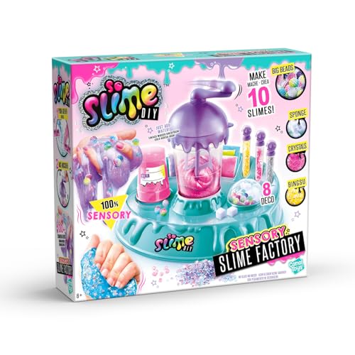 Canal Toys – So Slime – Fábrica de Slime ASMR para niños de 6 años+ – Actividad manual – Idea de regalo para crear limos con múltiples texturas ASMR – SSC 208