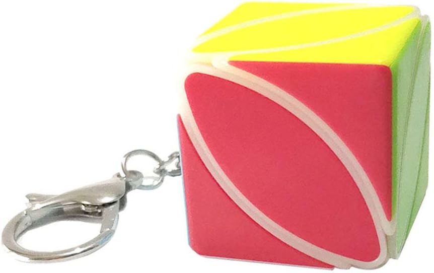 Mini Keychain 2x2 Ivy Magic Cube Mini Keyring Ivy Cube Puzzle Toys Brain Teasers