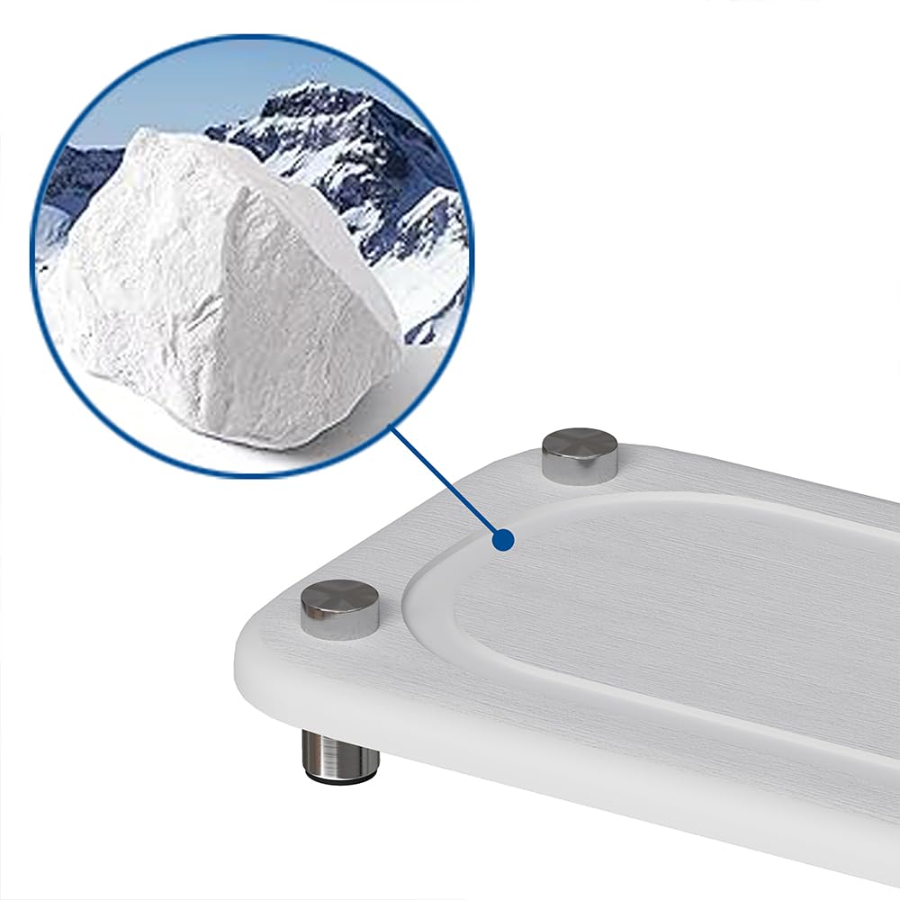 2 Pack Diatomite Sink Tray - Kitchen Sponge & Soap Holder, Dries Instantly, Stainless Steel Feet, Gray Diatomaceous Earth Tray