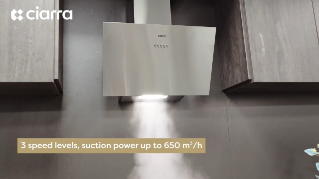 Test de la hotte CIARRA CBCB6762A : design moderne et performance