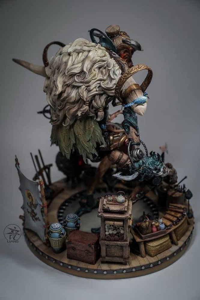 原型師 袁星亮 通天河 フィギュア　エンシンリュウ 塗装済み完成品 フィギュア専門店 -ソダチトイズ / 原型師 袁星亮 通天河