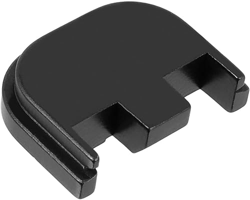 Miniatura 3 de NDZ Performance Placa de cubierta deslizante trasera para Glock 17, 19, 19X, 22, 23, 26, 27, 34, 45, Gen 5, 0.354in, .40, S&W, aluminio anodizado