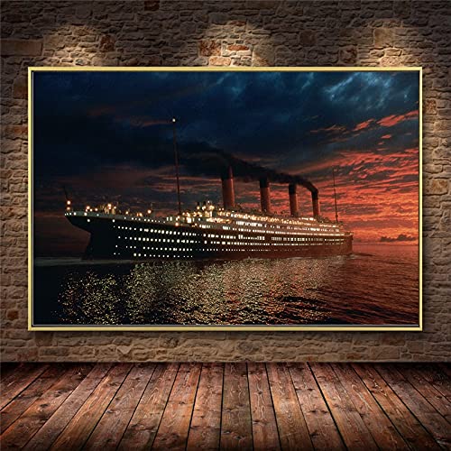 Doyjab Puzzle 1000 Teile für Erwachsene Titanic Kinderpuzzle Spiele ab 8 Jahren,Spielzeug für Mädchen Jungen Teenager, Geschenke für Männer Frauen Mama Papa 50x75cm Cover