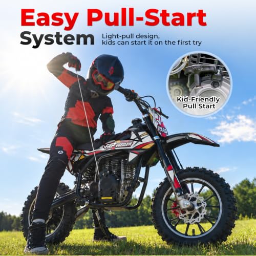 Image of FRP FX40 Gas Dirt Bike For Teens 40cc 4-Stroke Dual Disc Brake Off Road