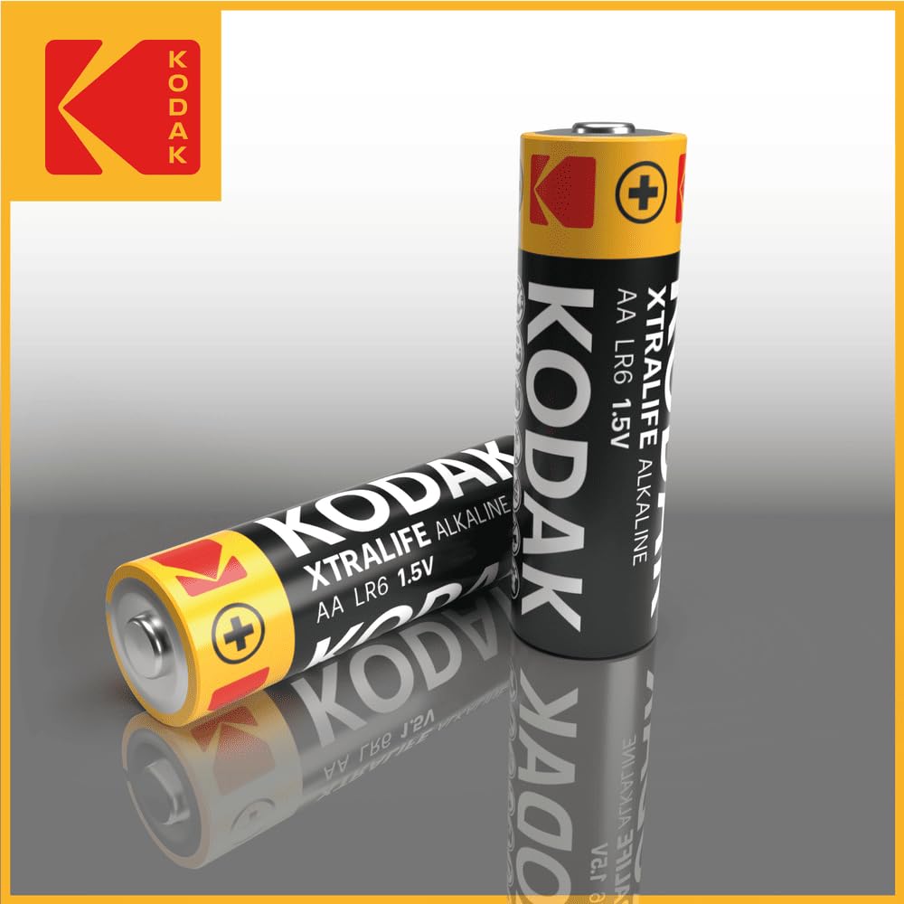 100 batterie AA, LR6, 1,5 V, alcaline | 148% in più di potenza, 10 anni di conservazione, protezione avanzata contro le perdite, batterie ad alte prestazioni
