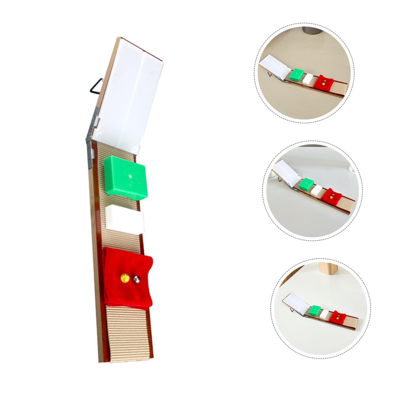 SHINEOFI Kit di Strumenti per Esperimenti di Fisica Materiale Plastico, Dispositivo Didattico Completo e Facile da Usare per Studenti a Casa in Aula