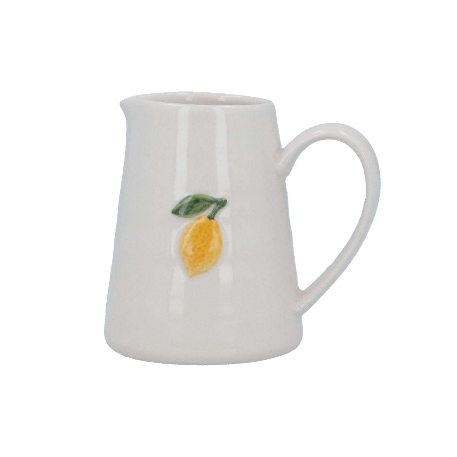 Gisela Graham Embossed Yellow Lemon Design Mini Mug or Jug (Jug)