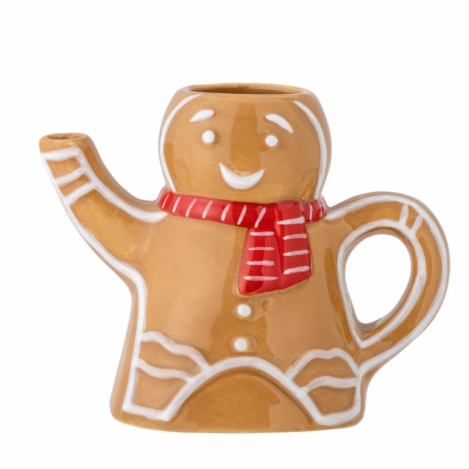 Bloomingville Ginnie Lebkuchen Krug in der Farbe Braun aus Keramik,...