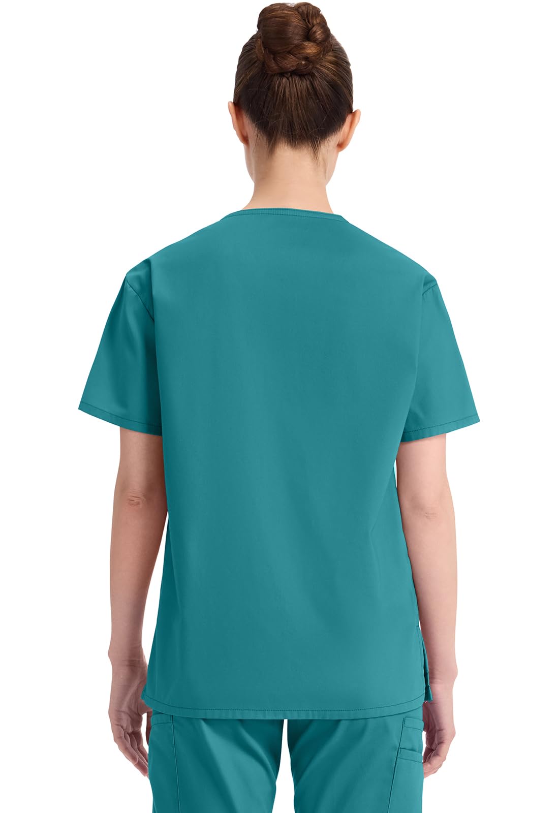 Dickies EDS Signature Scrubs 86706 Missy Fit V-Neck Top Camisa de Traje mdico Hombre (Pack de 1)