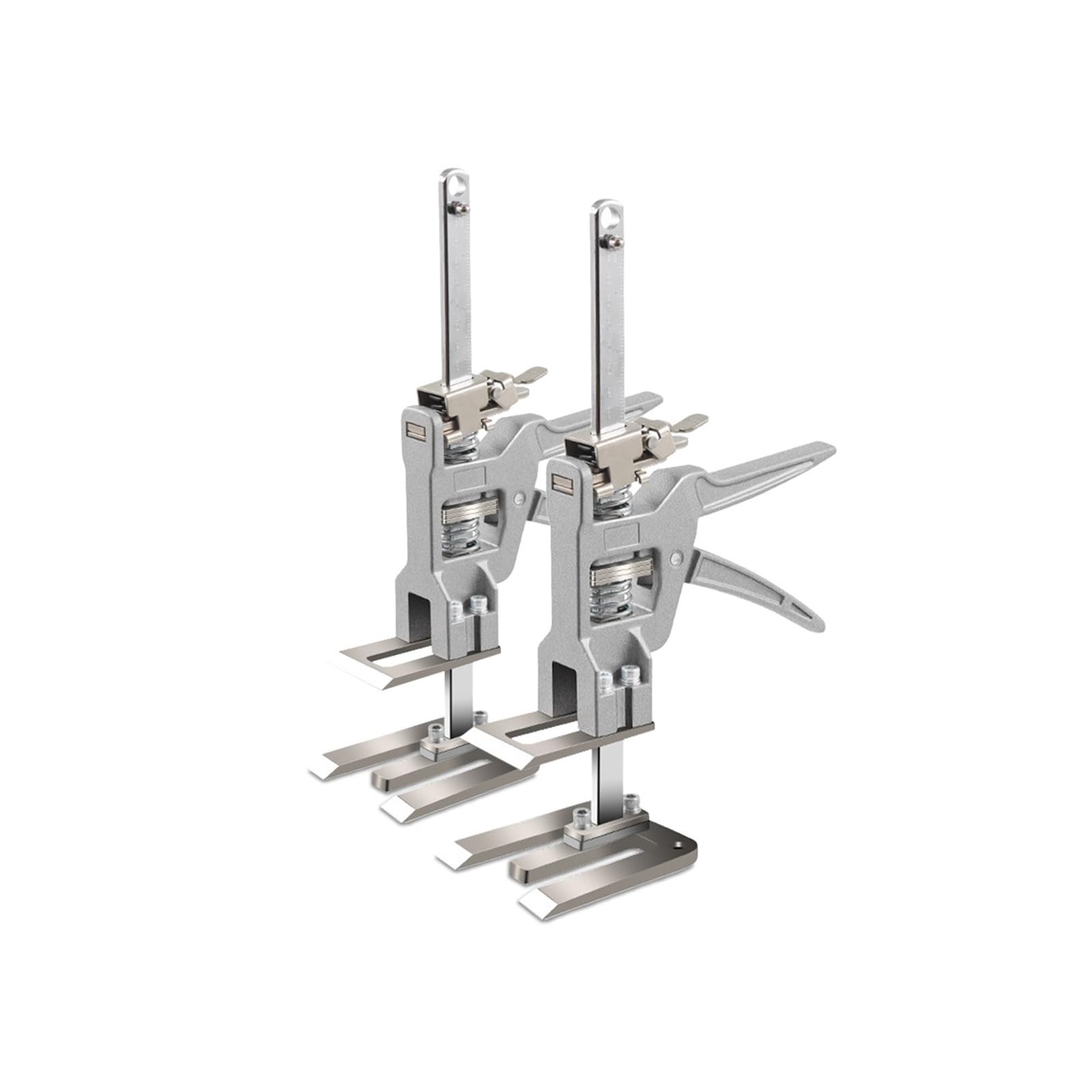Labor Saving Arm Jack 2 Pack Load Capacity 440 Lbs Full Metal Furniture With Two-Speed Drop Mode For Installing Cabinets