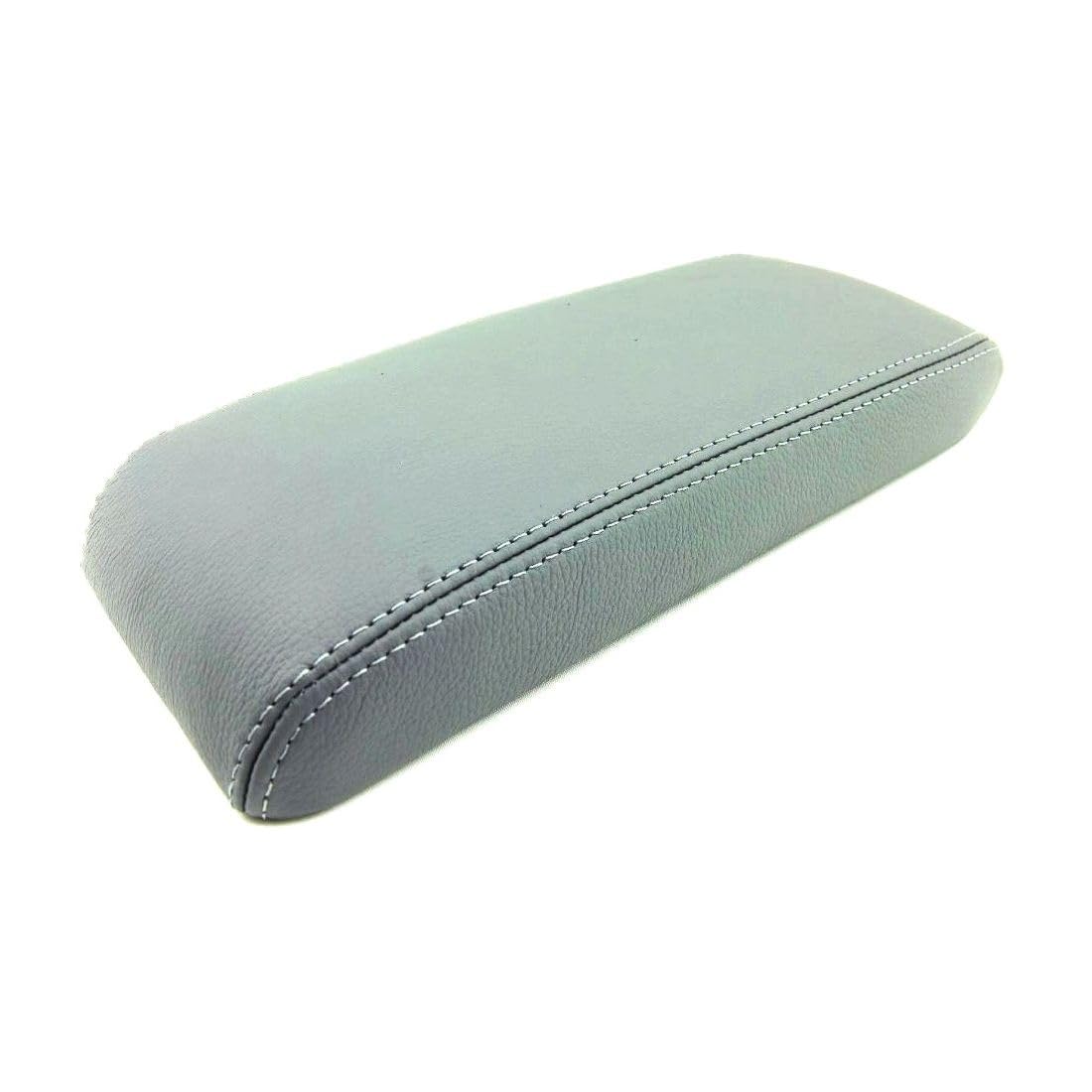 Lmrysalque Center Console Armrest Leather Synthetic Cover Gray for Honda for Accord 1994-1997