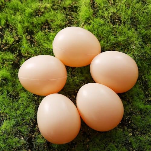 Generic AMXE10DTRCUS 5 Pcs Realistic Brown Chicken Eggs thumb #4