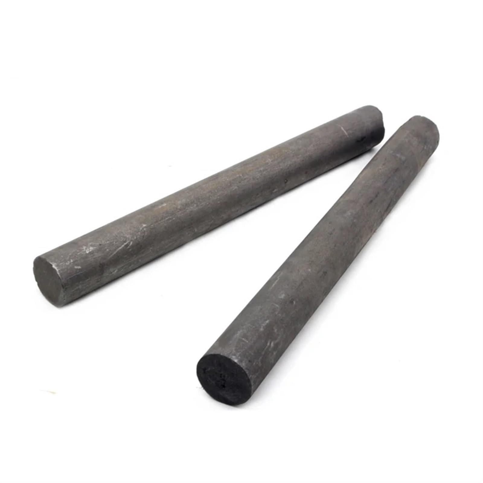 Barra de grafito sólido Varillas cilíndricas de electrodos grafito 20 piezas, barras carbono negro, varillas fusión crisol for herramientas industriales(12X350mm)