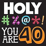 Holy Bleep Youre 40 3-Ply Lunch Napkins (2-Pack: 32 Napkins)
